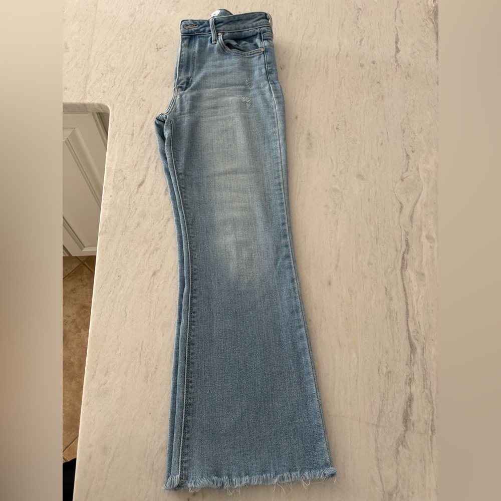 Just Black Light Wash Flare Jeans